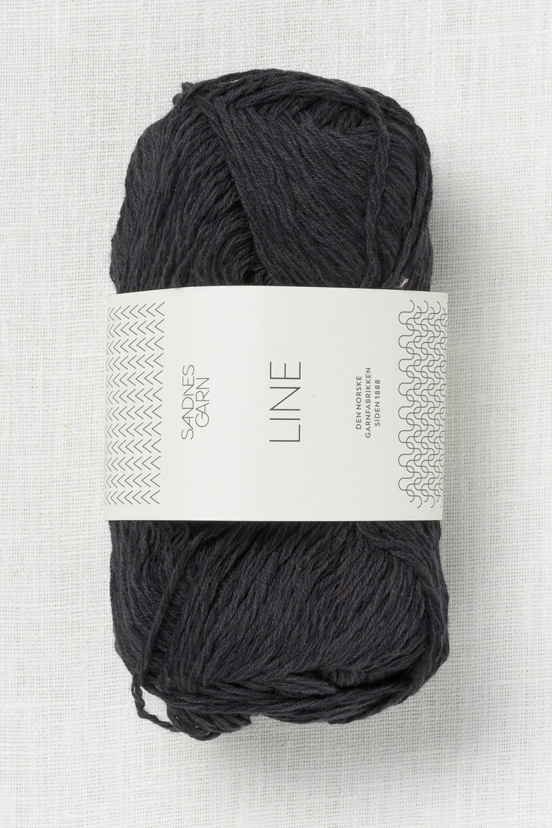 Sandnes Garn Line 1099 Black