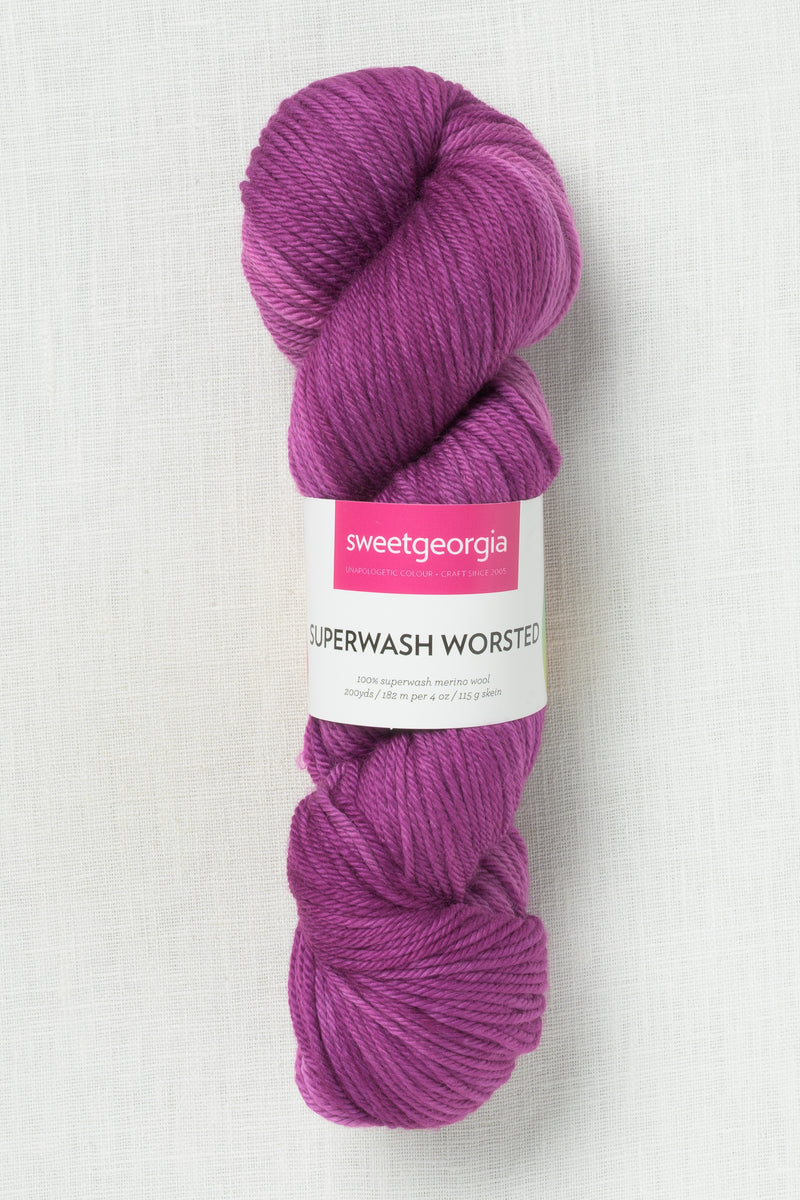 Sweet Georgia Superwash Worsted Jam Tart