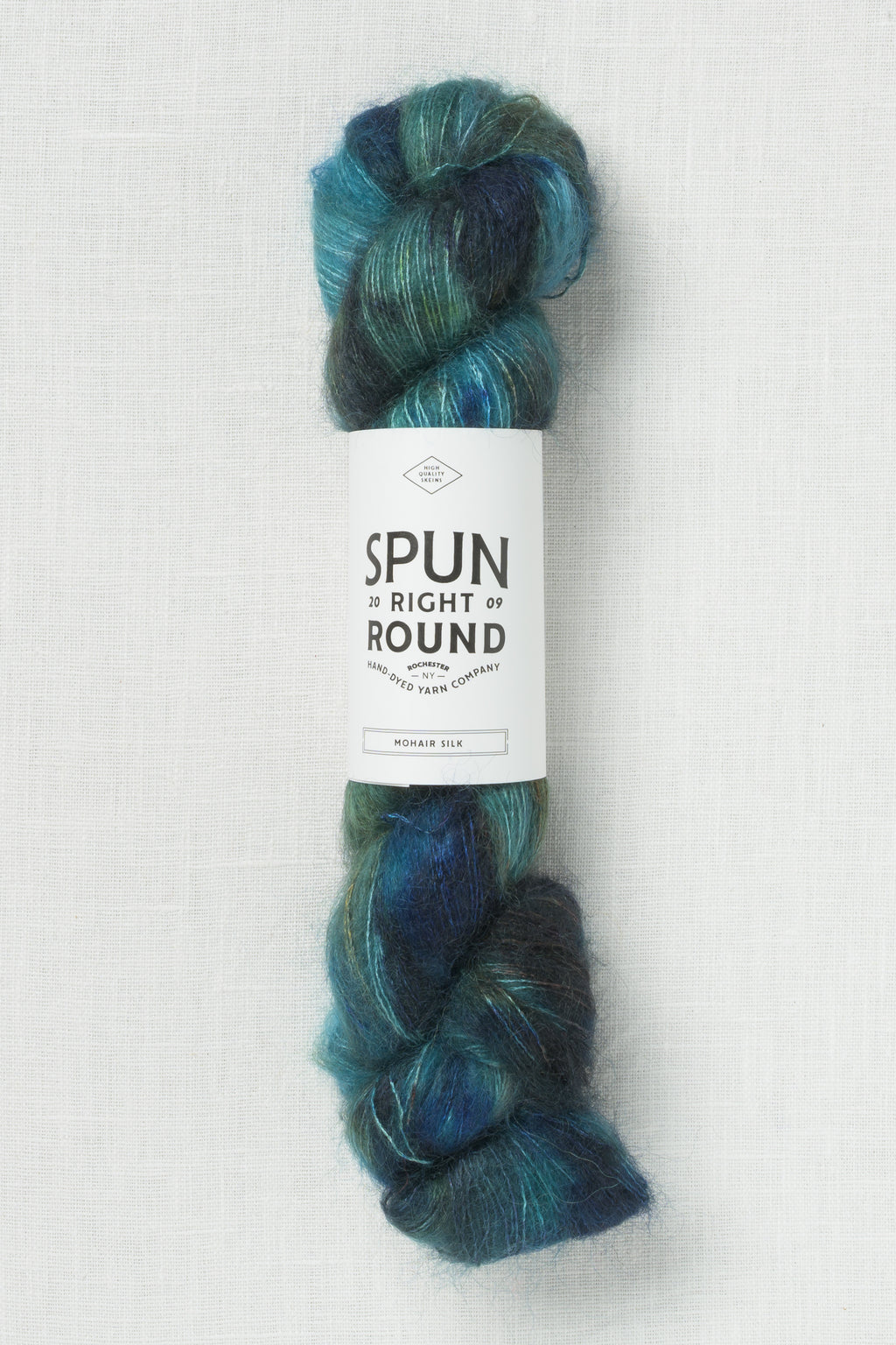 Spun Right Round Mohair Silk Lace Lagoon