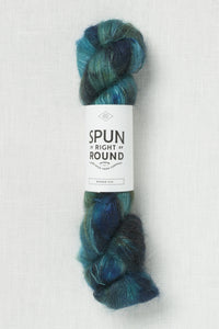Spun Right Round Mohair Silk Lace Lagoon