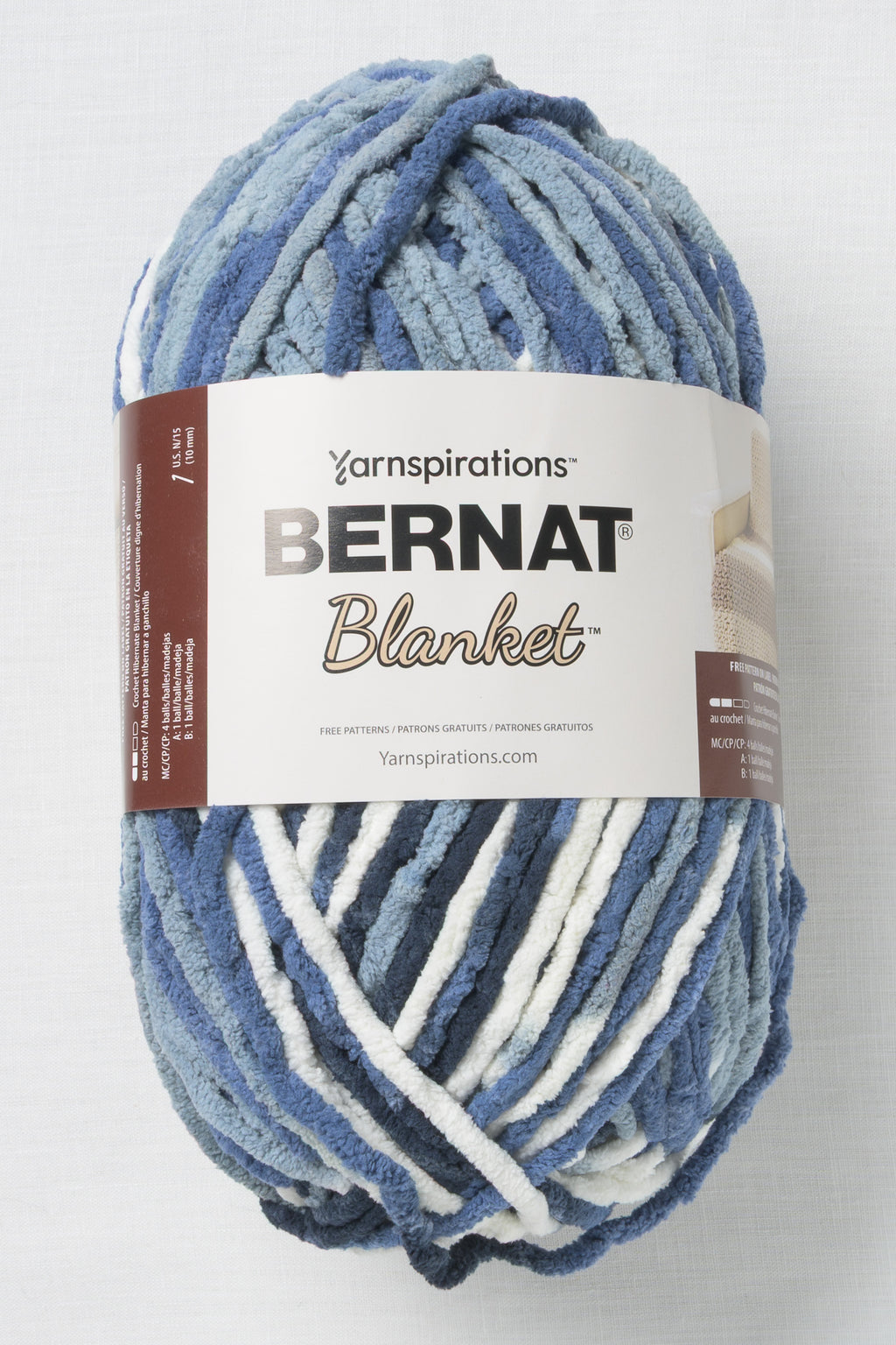 Bernat Blanket Faded Blues 1