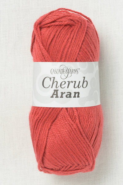 Cascade Cherub Aran 120 Cranberry