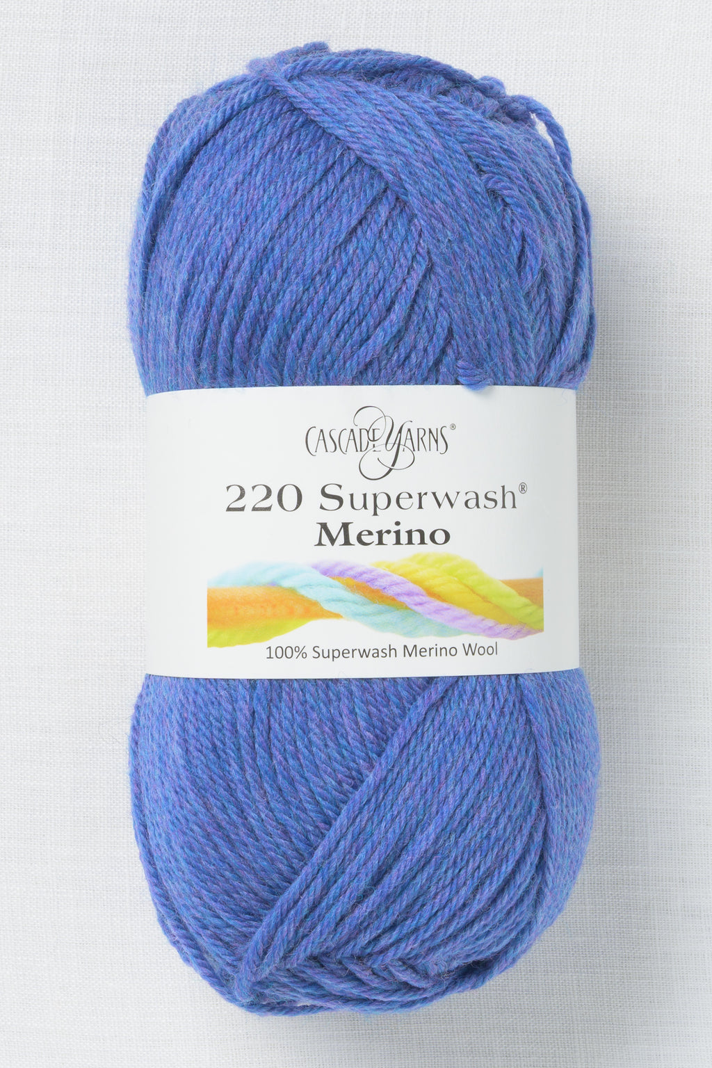 Cascade 220 Superwash Merino 155 Blue Iris Heather
