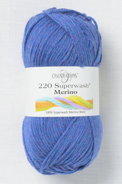 Cascade 220 Superwash Merino 155 Blue Iris Heather