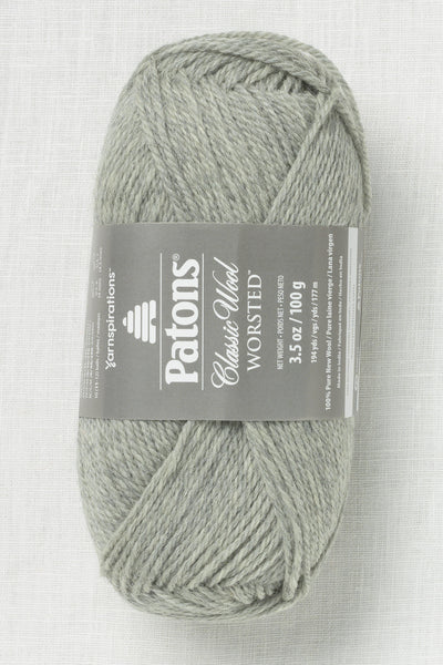 Patons Classic Wool Worsted Gray Mix
