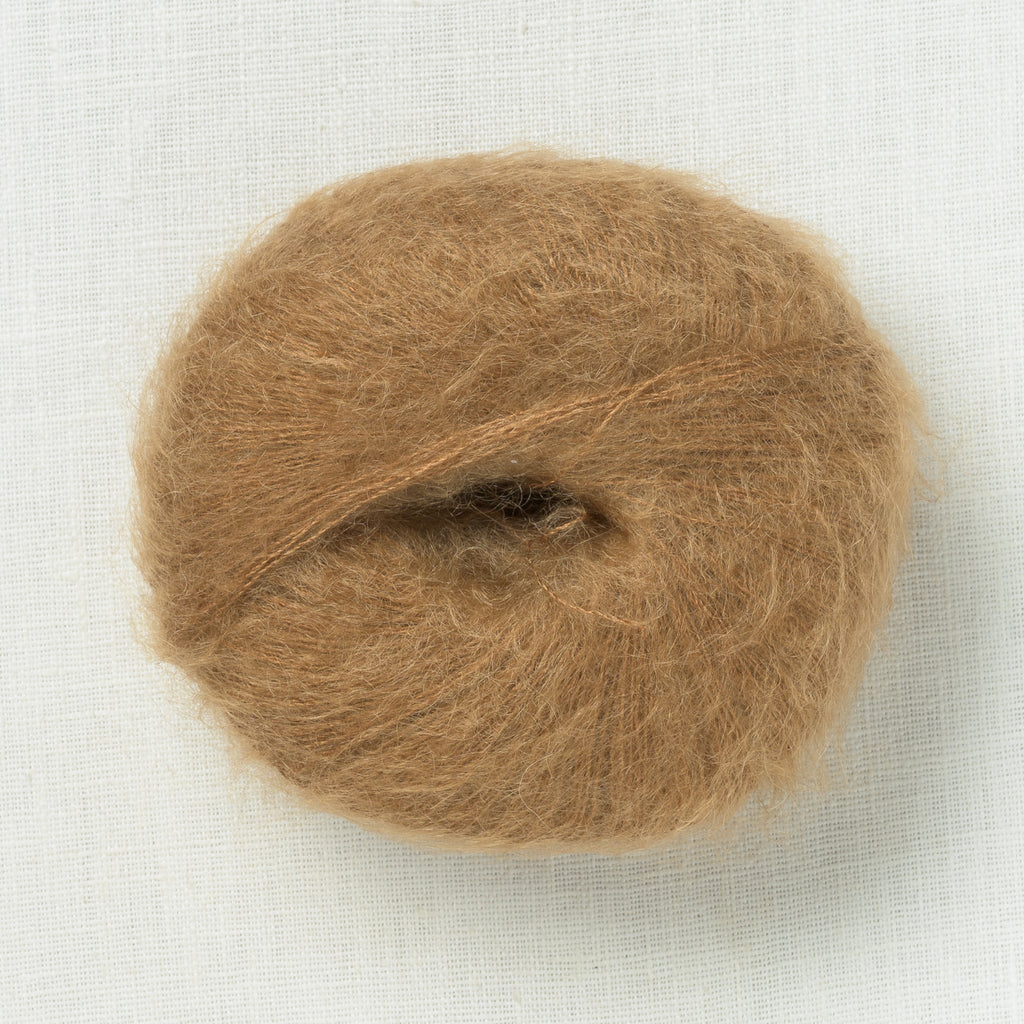 Knitting for Olive Soft Silk Mohair Camel