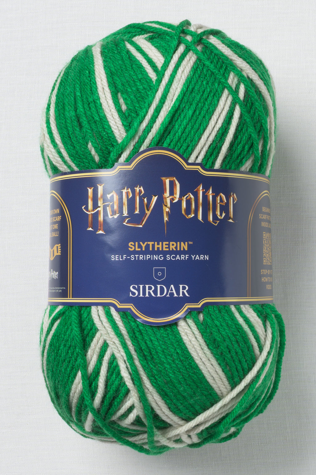 Sirdar Harry Potter Self Striping Scarf Yarn Slytherin