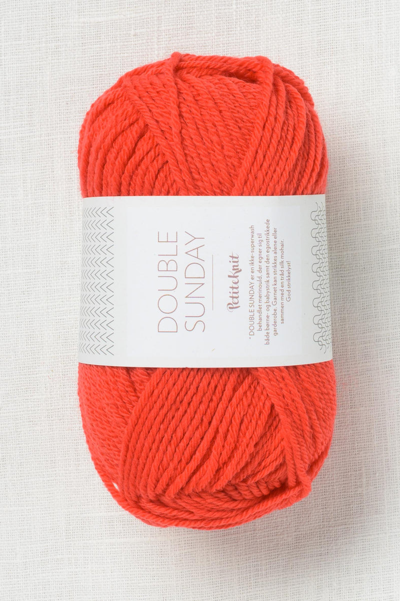 Sandnes Garn Double Sunday 4008 Poppy (PetiteKnit Color Palette)