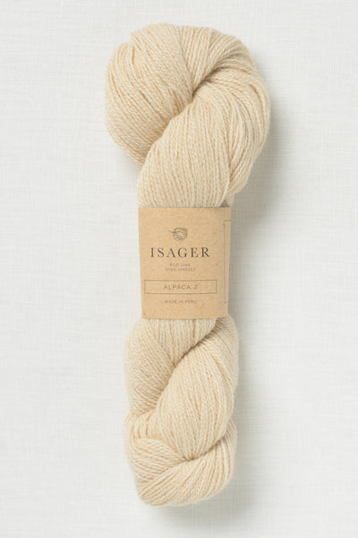 Isager Alpaca 2 E6S Latte Undyed