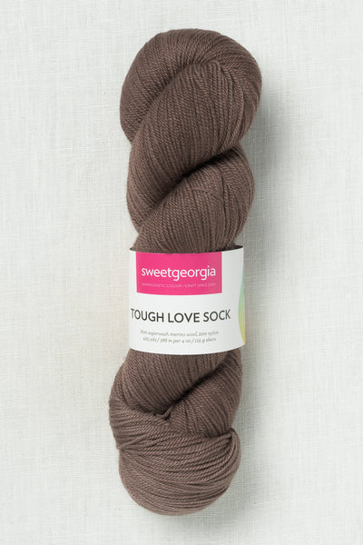 Sweet Georgia Tough Love Sock Black Truffle