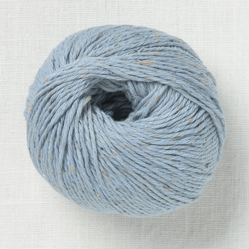 Erika Knight Gossypium Cotton Tweed 15 Iced Gem Blue