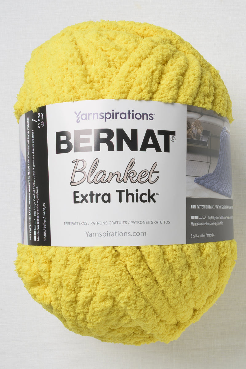 Bernat Blanket Extra Thick Citronella