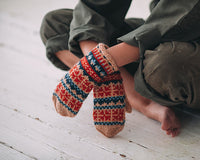 Adult Baltic Mittens by Peace Fleece