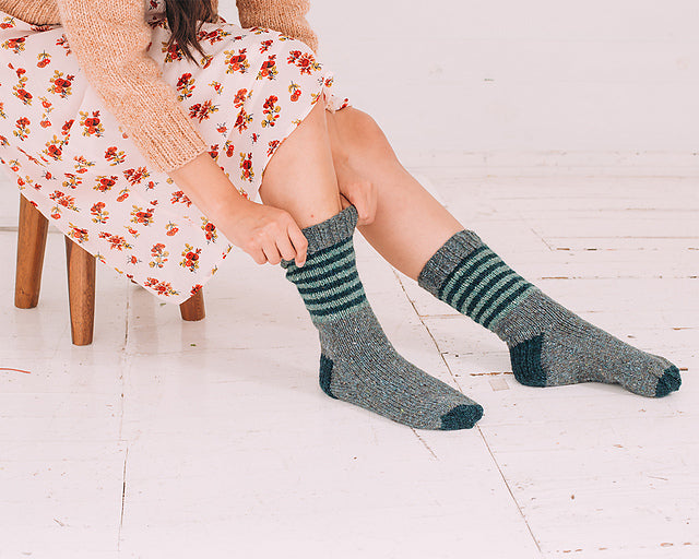Classic Wool Socks by Peace Fleece