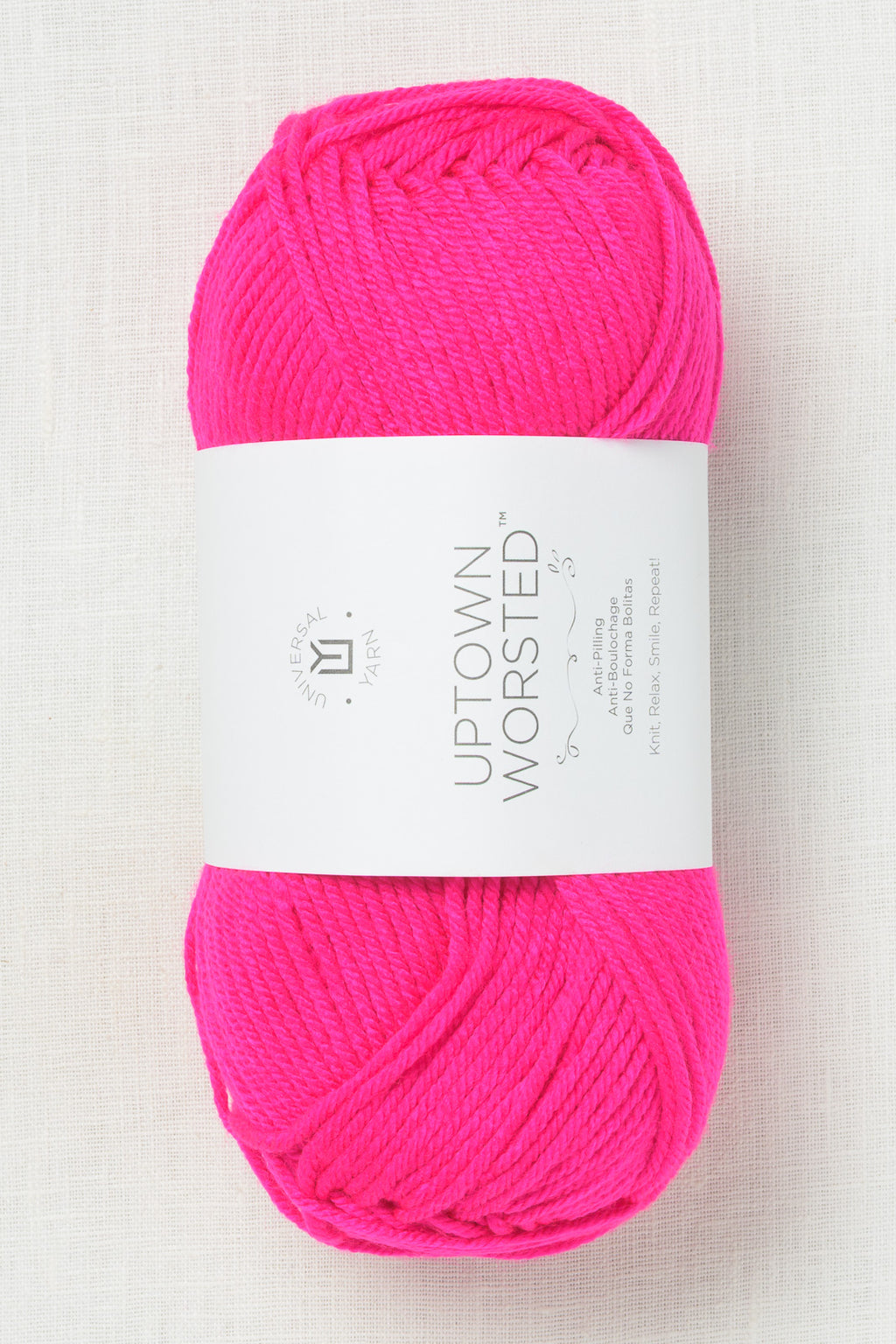 Universal Yarn Uptown Worsted 340 Hot Magenta