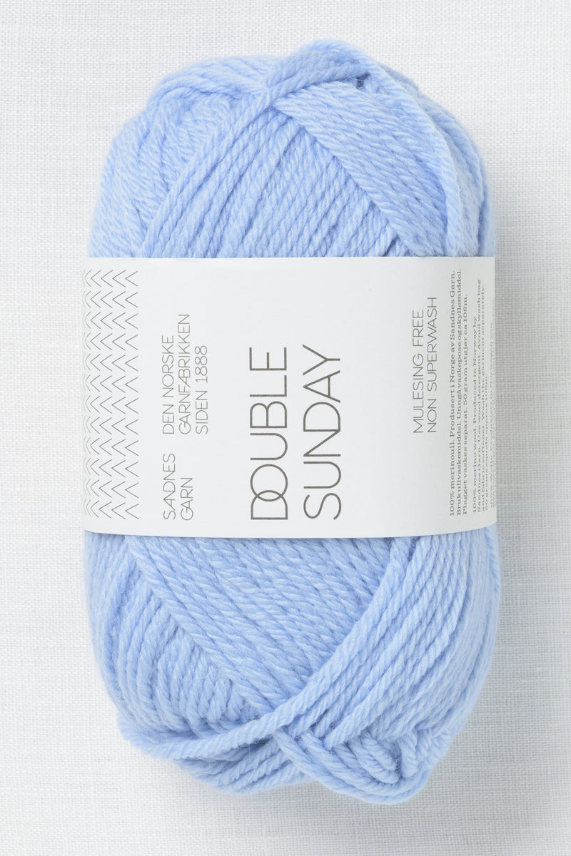 Sandnes Garn Double Sunday 5812 Brunnera Blue