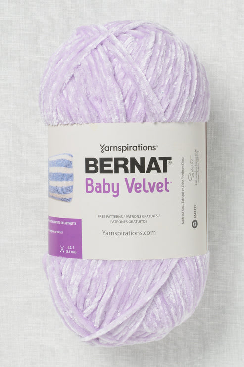 Bernat Baby Velvet Lilac Blooms