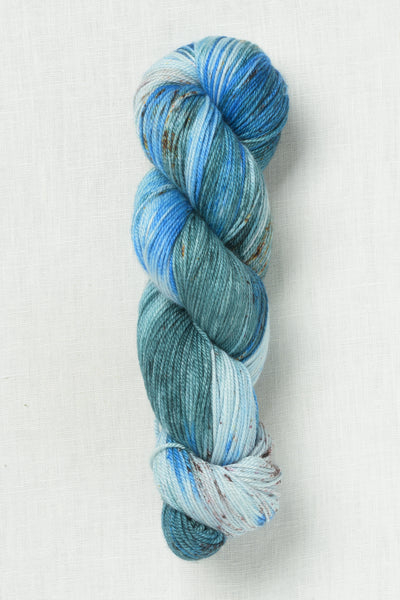 Madelinetosh Pashmina Pale Blue Dot