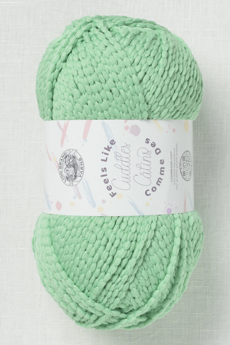 Lion Brand Feels Like Cuddles 173AL Seafoam