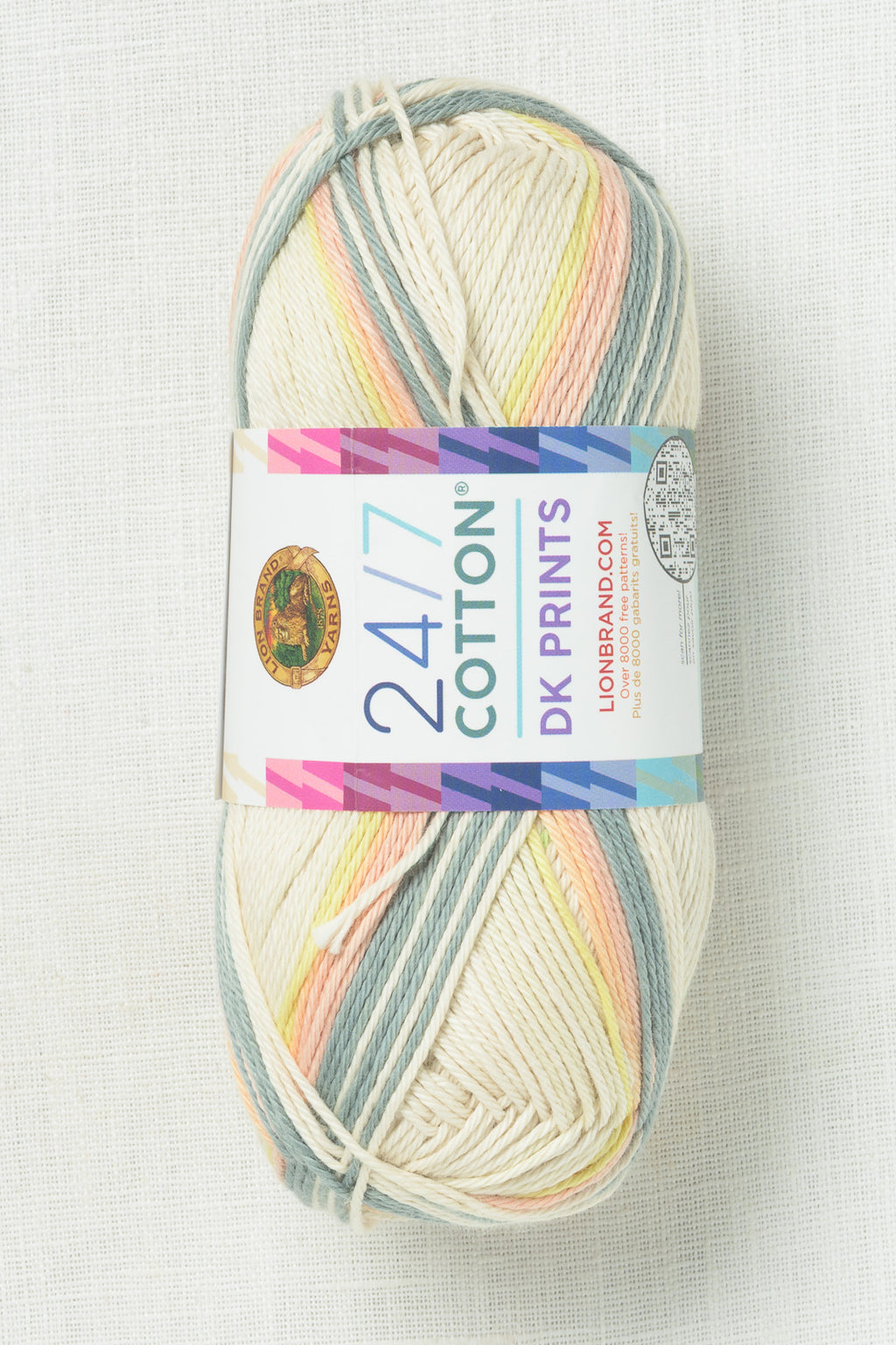 Lion Brand 24/7 Cotton DK Prints 505S Seaglass