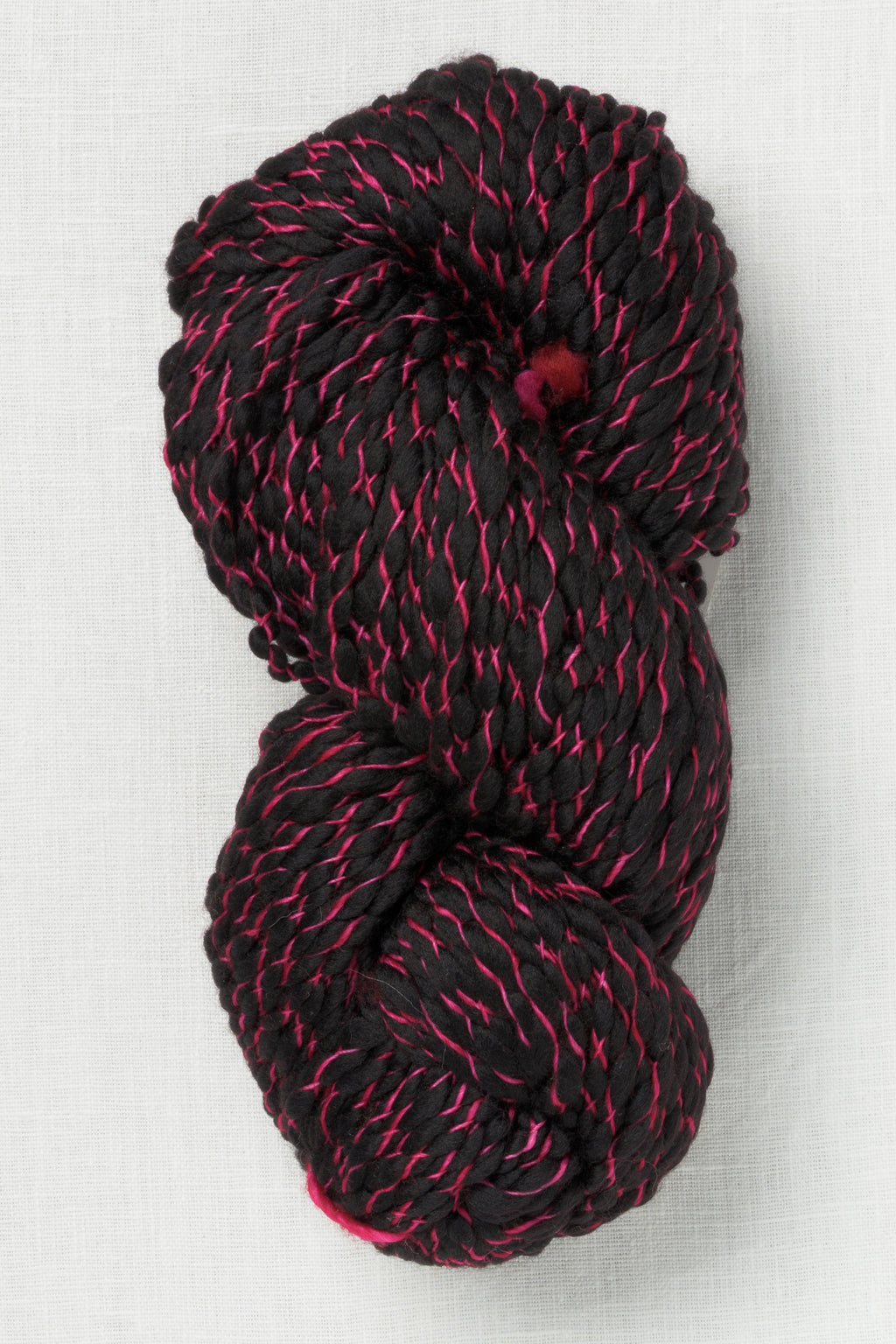 Malabrigo Caracol 093 Fucsia on Black
