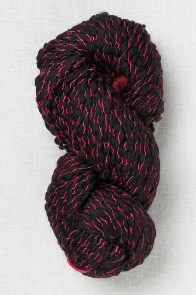 Malabrigo Caracol 093 Fucsia on Black