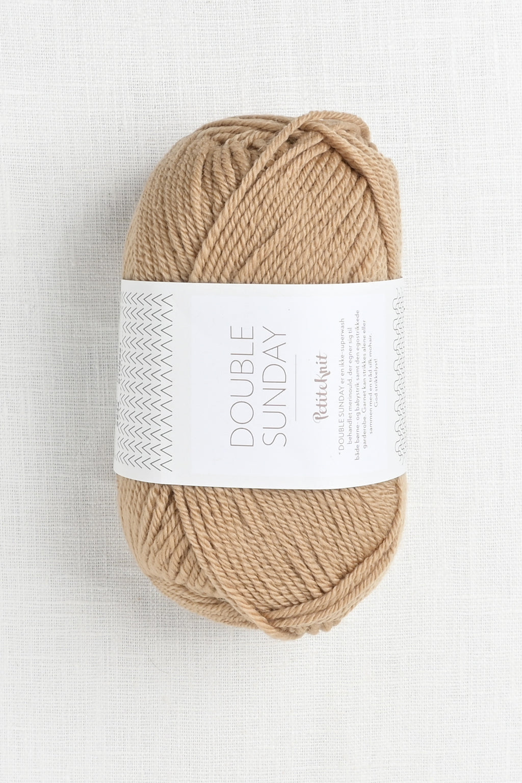 Sandnes Garn Double Sunday 2542 Camel (PetiteKnit Color Palette)
