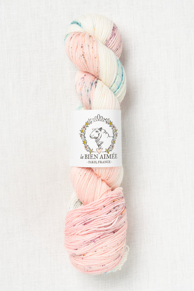 La Bien Aimee Merino Super Sock Peche Mignon