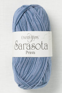 Cascade Sarasota Prints 113 Dark Denim