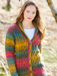 10084 Spirit Cabled Cardigan by Hayfield