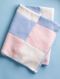 Baby Block Blanket (Crochet)