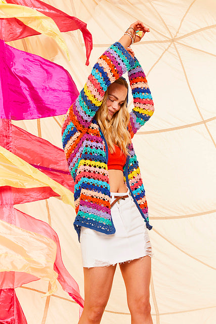 10528 Hoodstock Hoodie by Sirdar