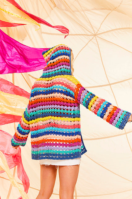 10528 Hoodstock Hoodie by Sirdar