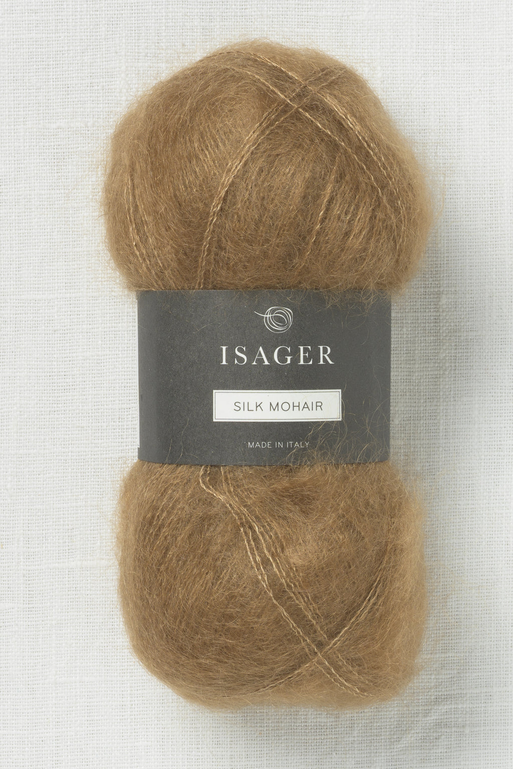 Isager Silk Mohair 4 Sepia