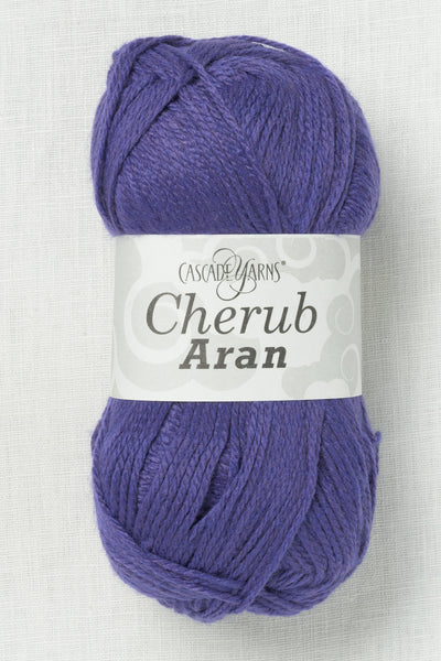 Cascade Cherub Aran 132 Deep Wisteria