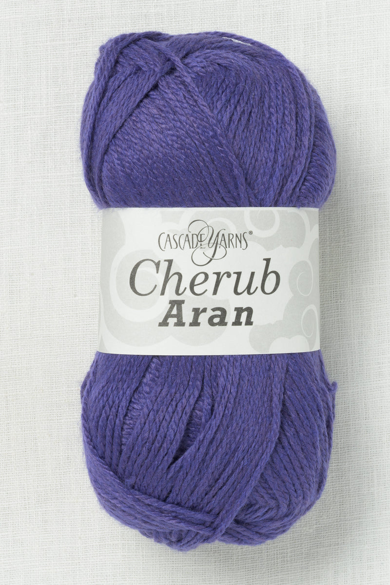 Cascade Cherub Aran 132 Deep Wisteria