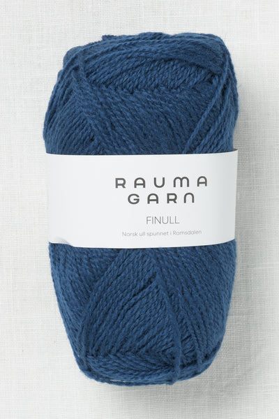 Rauma Finullgarn 4447 Bunad Blue