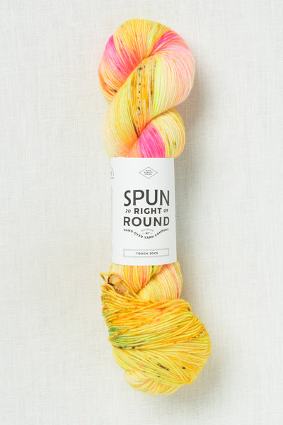 Spun Right Round Tough Sock Bright Idea