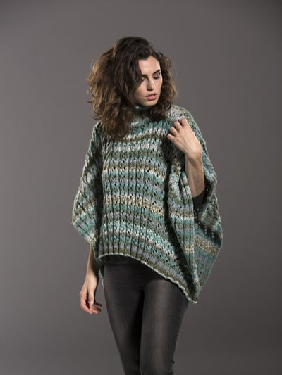Hidden Treasure Poncho by Universal Yarn