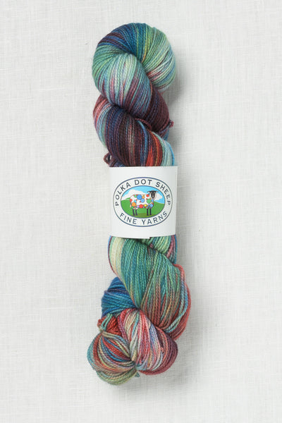 Polka Dot Sheep Tenderfoot 80/20 Nebula