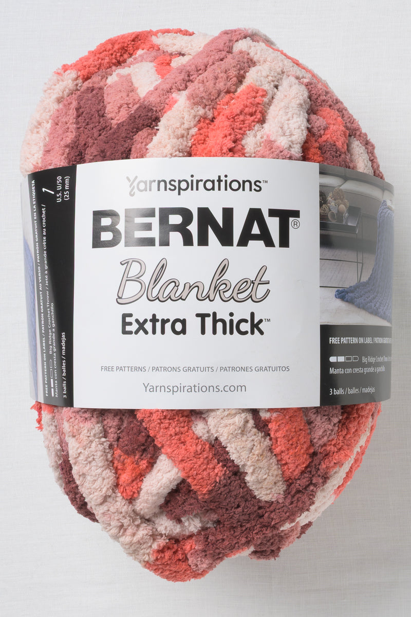 Bernat Blanket Extra Thick Rusted