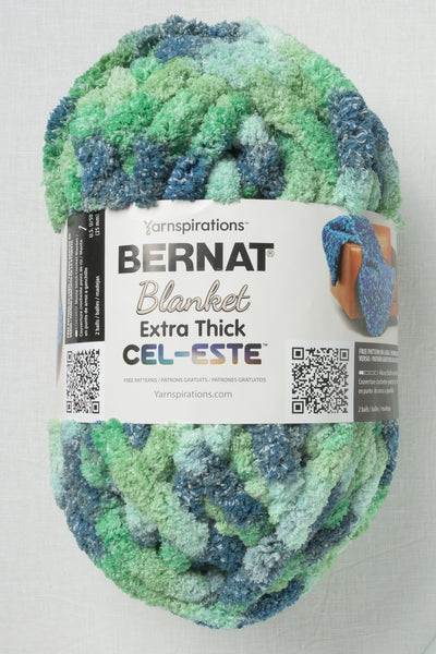 Bernat Blanket Extra Thick Cel-este Celestial Teal