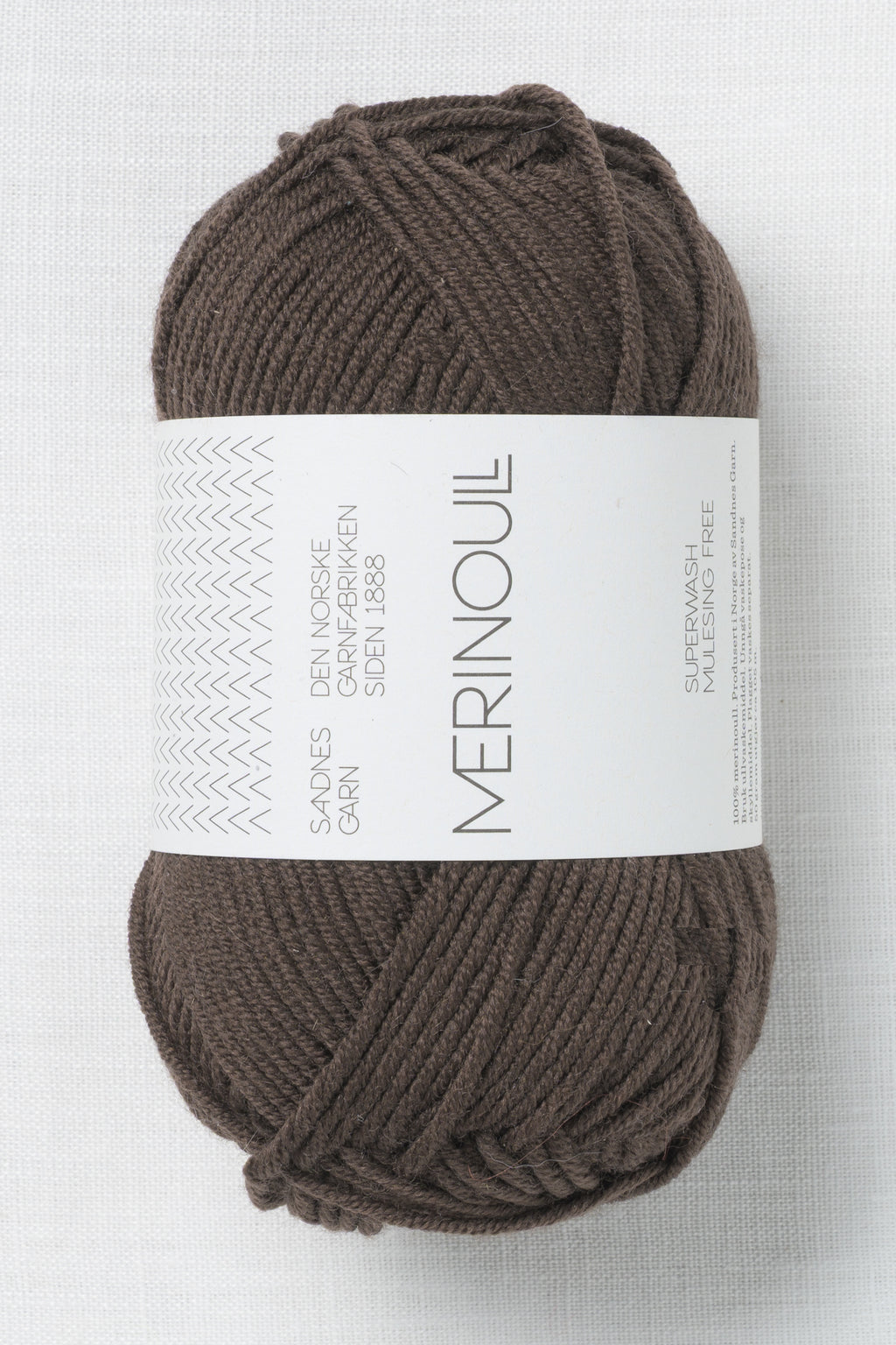 Sandnes Garn Merinoull 3081 Dark Brown