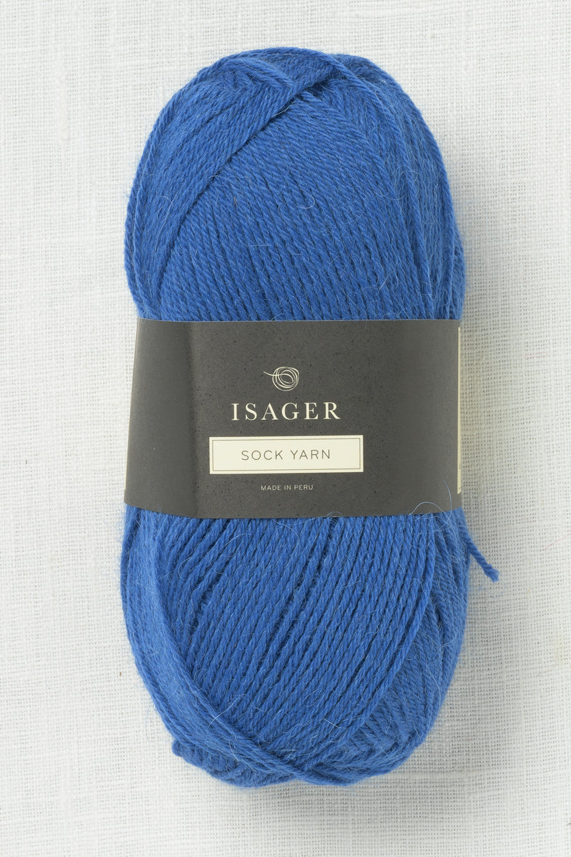 Isager Sock Yarn 44 Cobalt