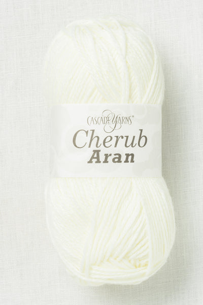 Cascade Cherub Aran 09 Ecru