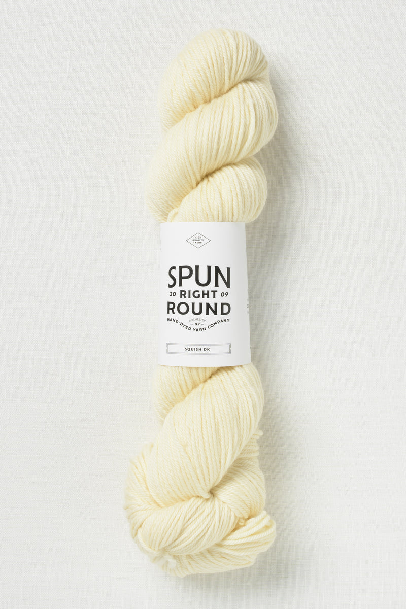 Spun Right Round Squish DK Bone