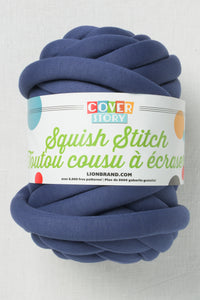 Lion Brand Cover Story Squish Stitch 110AK Navy Peony
