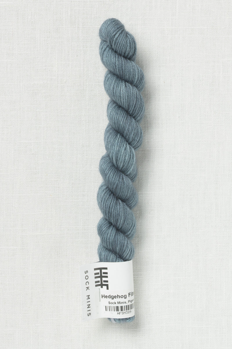 Hedgehog Fibres Sock Minis Pigeon (New)