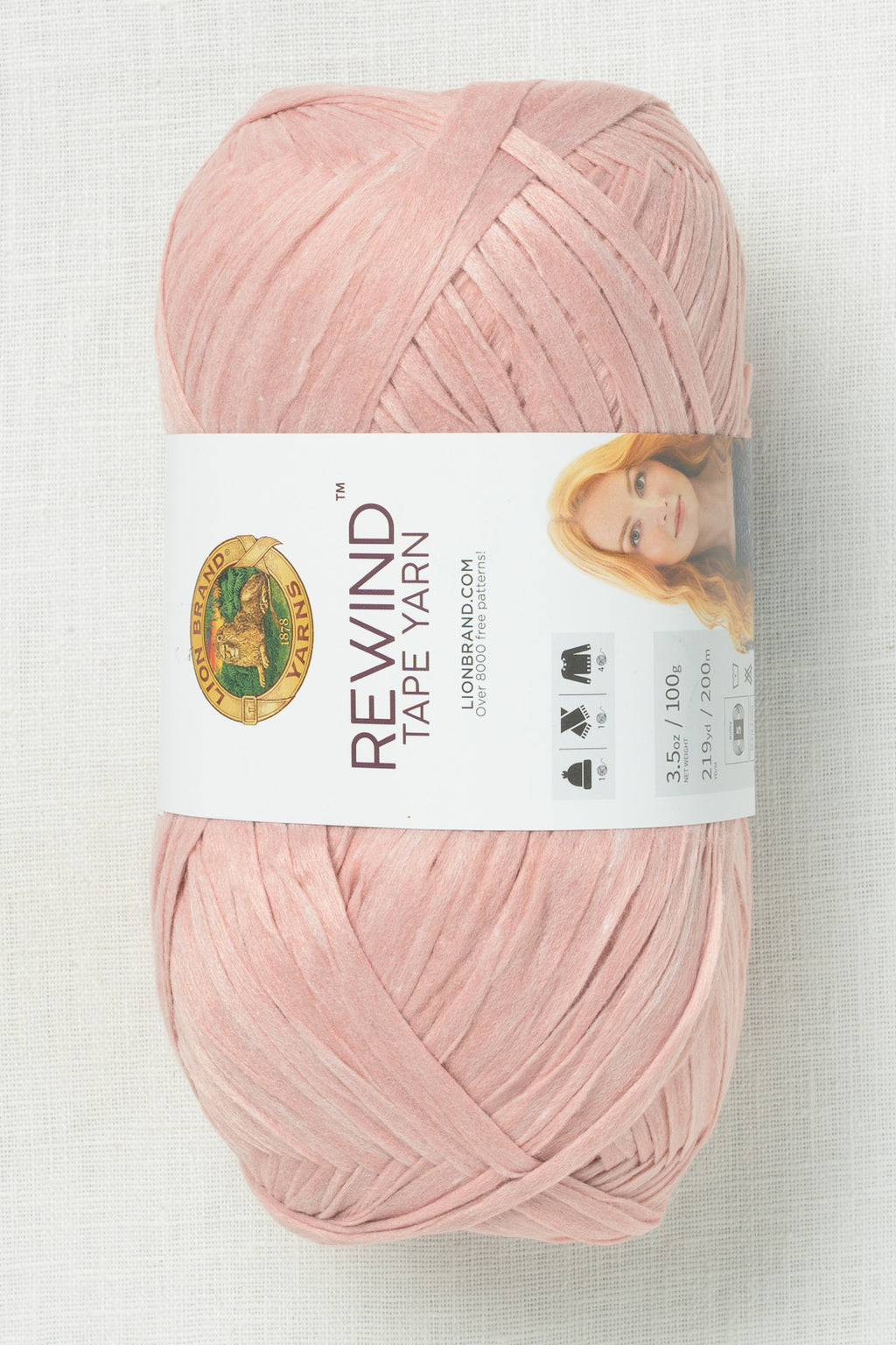 Lion Brand Rewind 139P Mahogany Rose