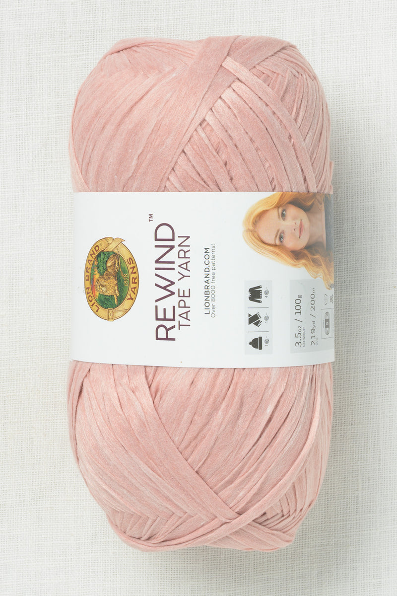 Lion Brand Rewind 139P Mahogany Rose